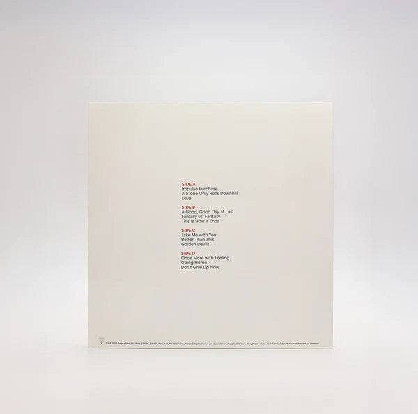 And The Adjacent Possible White Half And Half Vinyl