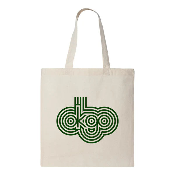 Green Logo Tote Bag