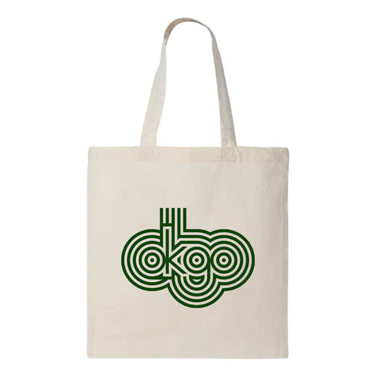 Green Logo Tote Bag