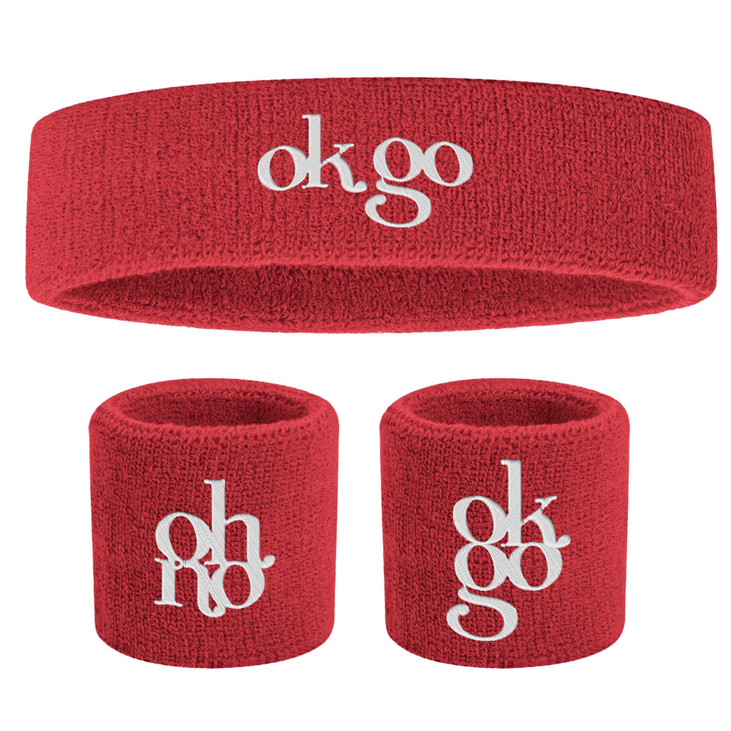 Oh No Treadmill Sweatband Set