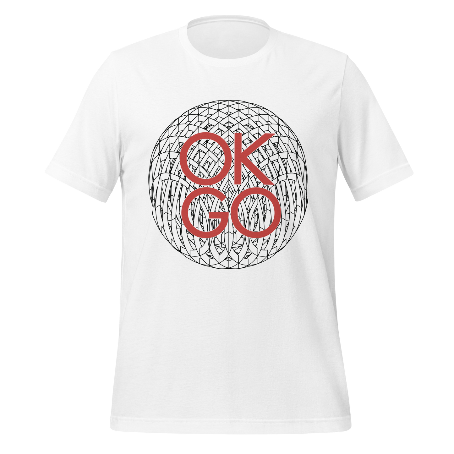 And the Adjacent Possible White Logo T-Shirt (Unisex)