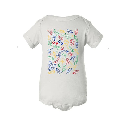 Upside Down & Inside Out Collage Onesie