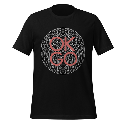 And the Adjacent Possible Black and Red Logo T-Shirt (Unisex)